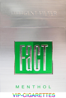 Fact Menthol cigarettes soft box