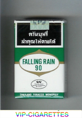 Falling Rain 90 Deluxe Mentholated cigarettes soft box