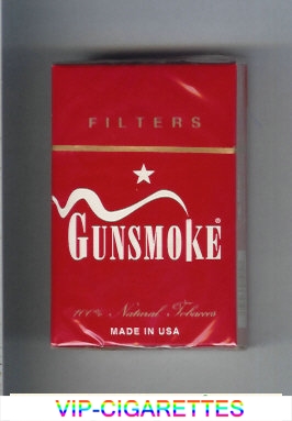 Gunsmoke Filters cigarettes hard box