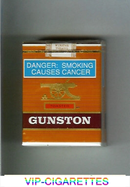 Gunston Toasted Brown Cigarettes soft box