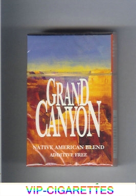 Grand Canyon cigarettes hard box