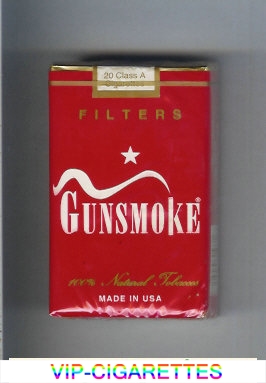 Gunsmoke Filters cigarettes soft box