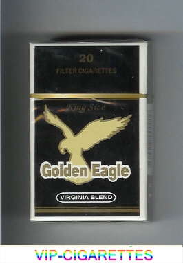 Golden Eagle Virginia Blend 20 Filter cigarettes hard box