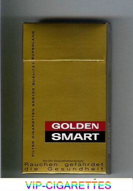 Golden Smart 100s cigarettes hard box