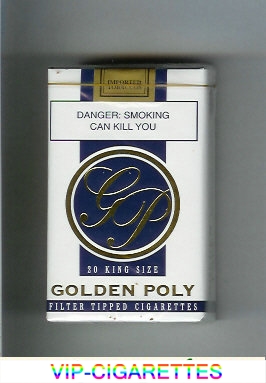 Golden Poly GP cigarettes soft box