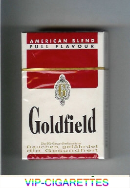 Goldfield American Blend Full Flavour cigarettes hard box