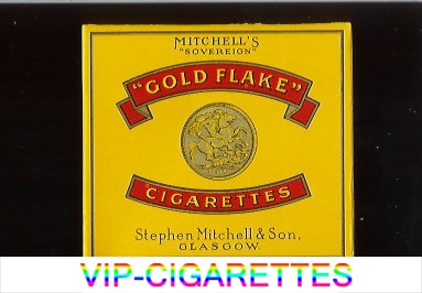 Gold Flake cigarettes wide flat hard box