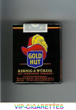 Gold Hut Kernig and Wurzig cigarettes soft box