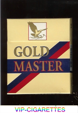 Gold Master 25s cigarettes hard box