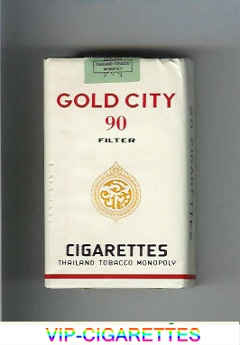 Gold City 90 cigarettes soft box