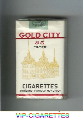 Gold City 85 cigarettes soft box