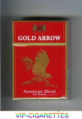 Gold Arrow American Blend Full Flavour cigarettes hard box