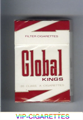 Global Kings Filter cigarettes hard box