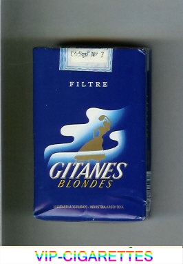 Gitanes Blondes Filtre cigarettes soft box
