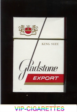 Gladstone Export cigarettes hard box
