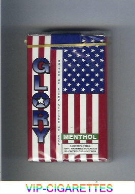 Glory Menthol cigarettes soft box