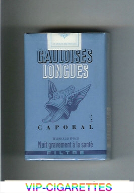 Gauloises Longues Caporal Filtre cigarettes soft box