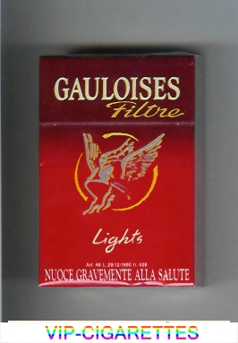 Gauloises Filtre Lights cigarettes hard box