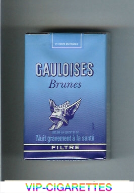 Gauloises Brunes Filtre cigarettes soft box
