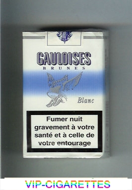 Gauloises Brunes Blanc cigarettes soft box