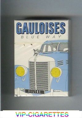 Gauloises Blue Way Filtre Cigarettes hard box