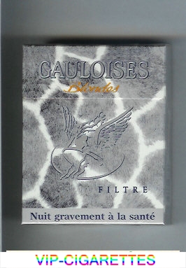 Gauloises Blondes Filtre grey 25s cigarettes hard box