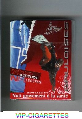 Gauloises Extrem Altitude Legeres 30s cigarettes hard box