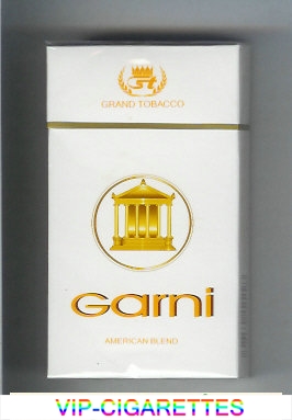 Garni American Blend Grand Tobacco 100s cigarettes hard box