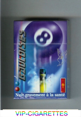 Gauloises 8 cigarettes hard box