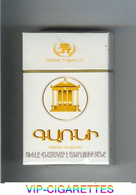 Garni American Blend Grand Tobacco cigarettes hard box