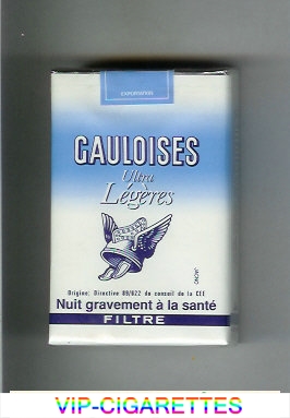 Gauloises Ultra Legeres Filtre cigarettes soft box