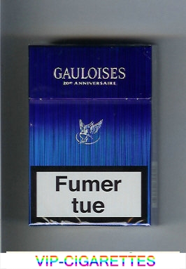 Gauloises Blue cigarettes hard box