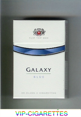 Galaxy Blue cigarettes hard box