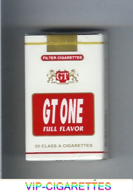 GT One Full Flavor Filter cigarettes soft box