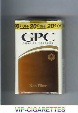 GPC Quality Tabacco Non-Filter Cigarettes soft box