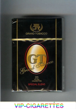GT Grand Tobacco Special Blend cigarettes hard box