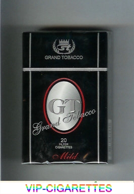 GT Grand Tobacco Mild cigarettes hard box