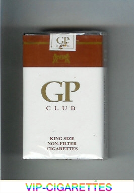 GP Club King Size Non-Filter cigarettes soft box