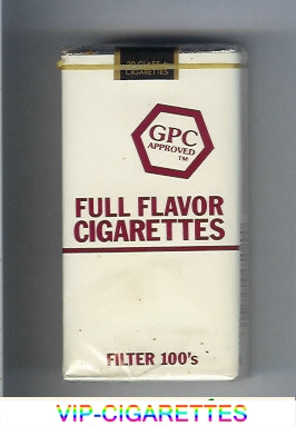 GPC Approved Full Flavor Cigarettes Filter 100s Cigarettes soft box