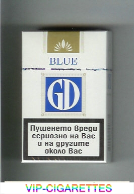 GD Blue cigarettes hard box