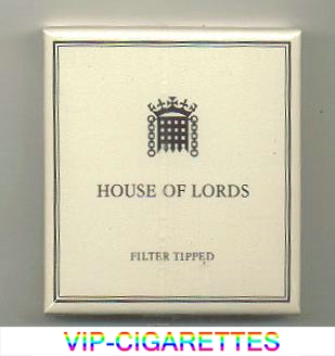 House of Lords cigarettes wide flat hard box