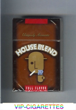 House Blend Full Flavor cigarettes hard box