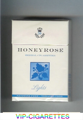 Honeyrose Lights cigarettes hard box