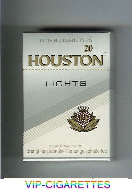 Houston Lights cigarettes hard box