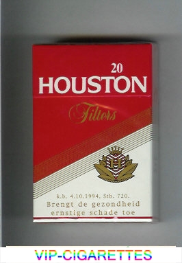 Houston Filters cigarettes hard box