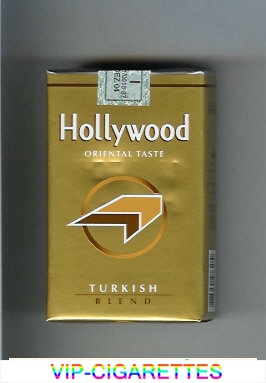 Hollywood Oriental Taste Turkish Blend cigarettes soft box