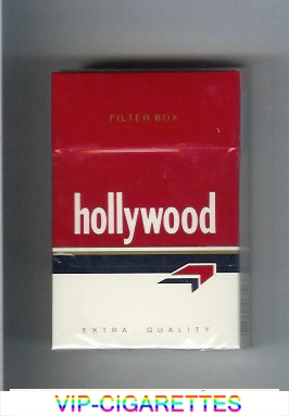 Hollywood Extra Quality Filter Box cigarettes hard box