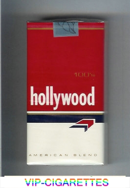 Hollywood 100s American Blend cigarettes soft box