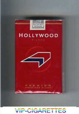 Hollywood Filter Premium American Blend cigarettes soft box