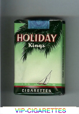 Holiday Kings cigarettes soft box